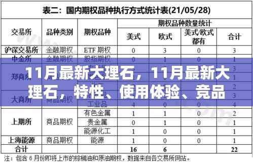 11月最新大理石深度解析,特性、体验、竞品对比及目标用户群体探讨