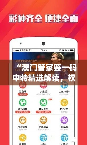 “澳门管家婆一码中特精选解读,权威版HRT513.31解析”