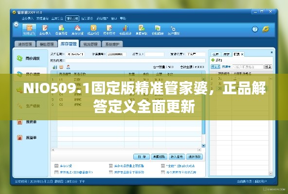 NIO509.1固定版精准管家婆,正品解答定义全面更新