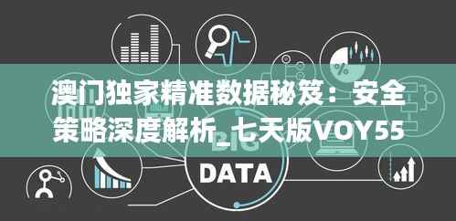 澳门独家精准数据秘笈:安全策略深度解析_七天版VOY559.27