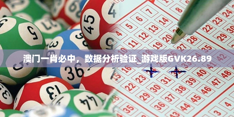 澳门一肖必中,数据分析验证_游戏版GVK26.89
