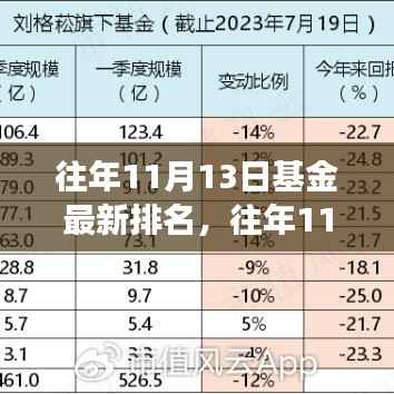 往年11月13日基金排名概览,市场风云下的投资策略与最新排名分析