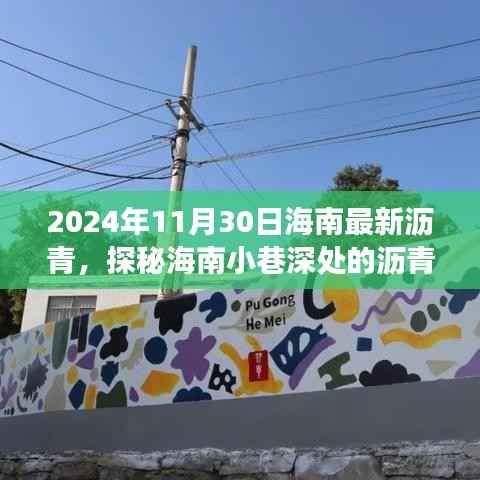 探秘海南小巷深处的沥青秘境,一家隐藏版小店的传奇故事(2024年11月30日海南最新沥青资讯)